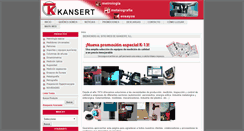 Desktop Screenshot of kansert.es
